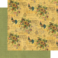 Graphic 45 - French Country Collection - 12 x 12 Double Sided Paper - Promenade