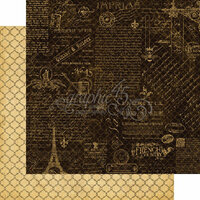 Graphic 45 - French Country Collection - 12 x 12 Double Sided Paper - Montage