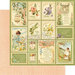 Graphic 45 - Secret Garden Collection - 12 x 12 Double Sided Paper - Springtime