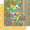 Graphic 45 - Bohemian Bazaar Collection - 12 x 12 Double Sided Paper - Bohemian Bazaar