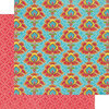 Graphic 45 - Bohemian Bazaar Collection - 12 x 12 Double Sided Paper - Opulent Sunset