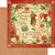 Graphic 45 - Twelve Days of Christmas Collection - 12 x 12 Double Sided Paper - Drummers Drumming