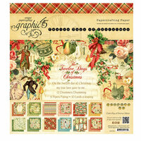 Graphic 45 - Twelve Days of Christmas Collection - 8 x 8 Paper Pad