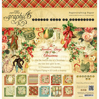 Graphic 45 - Twelve Days of Christmas Collection - 12 x 12 Paper Pad