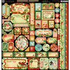 Graphic 45 - Twelve Days of Christmas Collection - 12 x 12 Cardstock Stickers