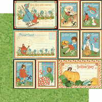 Graphic 45 - Mother Goose Collection - 12 x 12 Double Sided Paper - Storytime