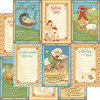 Graphic 45 - Mother Goose Collection - 12 x 12 Double Sided Paper - Little Boy Blue