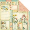 Graphic 45 - Time to Flourish Collection - 12 x 12 Double Sided Paper - April Cut Apart