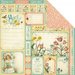 Graphic 45 - Time to Flourish Collection - 12 x 12 Double Sided Paper - April Cut Apart