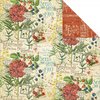 Graphic 45 - Time to Flourish Collection - 12 x 12 Double Sided Paper - July Flourish