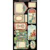 Graphic 45 - Home Sweet Home Collection - Cardstock Tags and Pockets