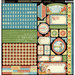 Graphic 45 - Home Sweet Home Collection - 12 x 12 Cardstock Stickers