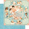 Graphic 45 - Precious Memories Collection - 12 x 12 Double Sided Paper - Precious Memories