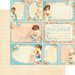 Graphic 45 - Precious Memories Collection - 12 x 12 Double Sided Paper - Cutie Pie