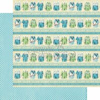 Graphic 45 - Precious Memories Collection - 12 x 12 Double Sided Paper - Puppy Dogs' Tails