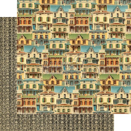 Graphic 45 - Artisan Style Collection - 12 x 12 Double Sided Paper - This Old House