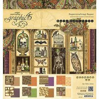 Graphic 45 - Rare Oddities Collection - 8 x 8 Paper Pad