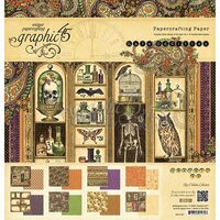 Graphic 45 - Rare Oddities Collection - 12 x 12 Paper Pad