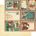 Graphic 45 - Christmas Carol Collection - 12 x 12 Double Sided Paper - Figgy Pudding