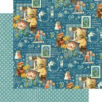 Graphic 45 - Childrens Hour Collection - 12 x 12 Double Sided Paper - January Montage