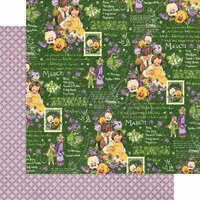 Graphic 45 - Childrens Hour Collection - 12 x 12 Double Sided Paper - March Montage