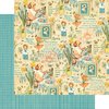 Graphic 45 - Childrens Hour Collection - 12 x 12 Double Sided Paper - April Montage