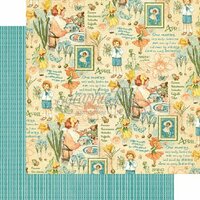 Graphic 45 - Childrens Hour Collection - 12 x 12 Double Sided Paper - April Montage