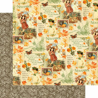Graphic 45 - Childrens Hour Collection - 12 x 12 Double Sided Paper - November Montage
