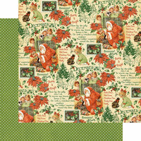 Graphic 45 - Childrens Hour Collection - 12 x 12 Double Sided Paper - December Montage
