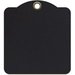 Graphic 45 - Staples Collection - Square Die Cut Tags - Black