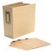 Graphic 45 - Staples Collection - Square Tag and Pocket Album - Kraft
