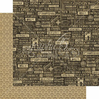 Graphic 45 - Cityscapes Collection - 12 x 12 Double Sided Paper - Crossroads