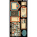 Graphic 45 - Cityscapes Collection - Cardstock Tags and Pockets