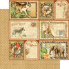 Graphic 45 - Safari Adventure Collection - 12 x 12 Double Sided Paper - Jungle Expedition