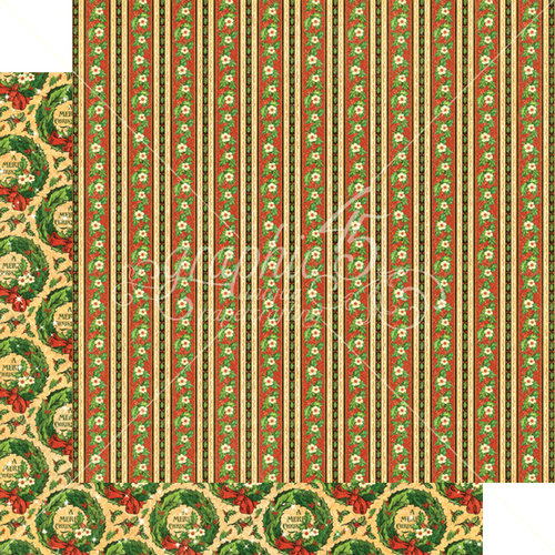 Graphic 45 - St Nicholas Collection - Christmas - 12 x 12 Double Sided Paper - North Pole