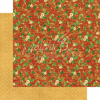 Graphic 45 - St Nicholas Collection - Christmas - 12 x 12 Double Sided Paper - Holly Daze