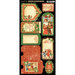 Graphic 45 - St Nicholas Collection - Christmas - Cardstock Tags and Pockets