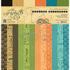 Graphic 45 - Vintage Hollywood Collection - 12 x 12 Patterns and Solids Paper Pad