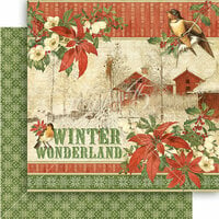 Graphic 45 - Winter Wonderland Collection - Christmas - 12 x 12 Double Sided Paper - Winter Wonderland