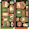 Graphic 45 - Winter Wonderland Collection - Christmas - Tags and Pockets