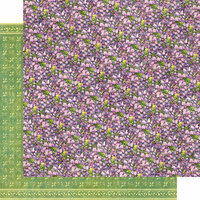 Graphic 45 - Fairie Dust Collection - 12 x 12 Double Sided Paper - Violet Vale