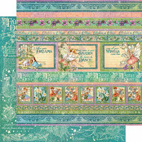 Graphic 45 - Fairie Dust Collection - 12 x 12 Double Sided Paper - Magic Wishes