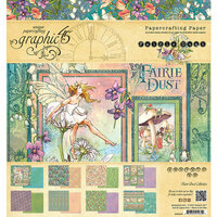 Graphic 45 - Fairie Dust Collection - 8 x 8 Paper Pad