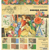 Graphic 45 - Little Women Collection - 8 x 8 Paper Pad