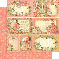 Graphic 45 - Princess Collection - 12 x 12 Double Sided Paper - Your Highness