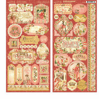 Graphic 45 - Princess Collection - Cardstock Stickers