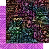 Graphic 45 - Kaleidoscope Collection - 12 x 12 Double Sided Paper - Fantastic Fantasy