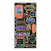 Graphic 45 - Kaleidoscope Collection - Die Cut Chipboard Tags