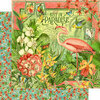 Graphic 45 - Lost In Paradise Collection - 12 x 12 Double Sided Paper - Lost In Paradise