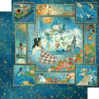 Graphic 45 - Dreamland Collection - 12 x 12 Double Sided Paper - Dreamland
